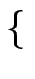 $ \left\{\vphantom{ \left(
0,0\right) }\right.$