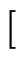 $ \left[\vphantom{ 0,4}\right.$