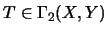 $T \in \Gamma_2(X,Y)$