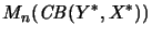 $\displaystyle M_n(\mathit{CB}(Y^*,X^*))$