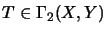 $ T \in \Gamma_2(X,Y)$